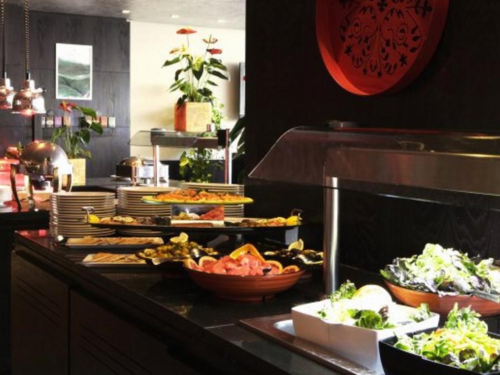 ホテル ファラー カサブランカ エクステリア 写真 A salad bar